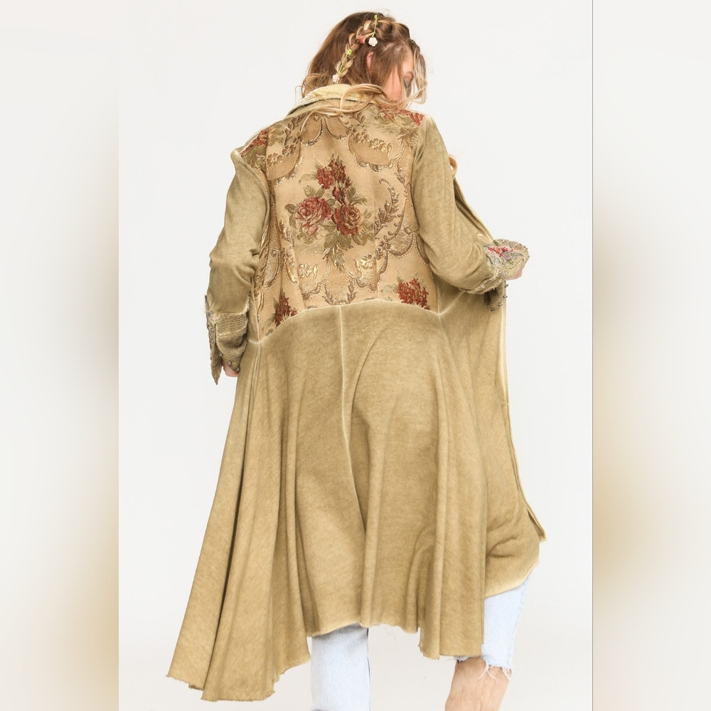 Aratta The Heart of Autumn Coat In Antique Bronze - Picture 9 of 12